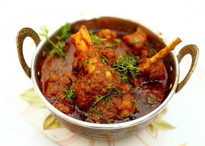 Meat mutton dish